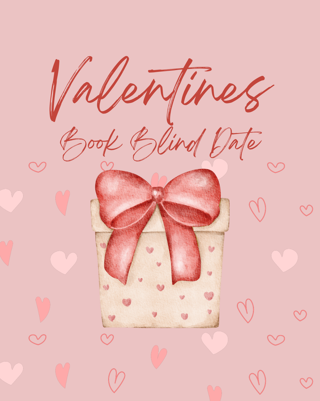 Valentines Book Blind Date, Blinddate with a book